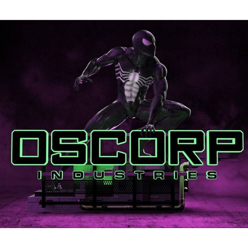 3D Printed Spider-Man Stance on Oscorp Tower | Customizable Unpainted Figure